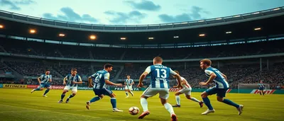 Ivan Tomečak, mid-30s, athletic build, standing on a lush green Maksimir pitch at dusk, wearing a plain red shirt and...