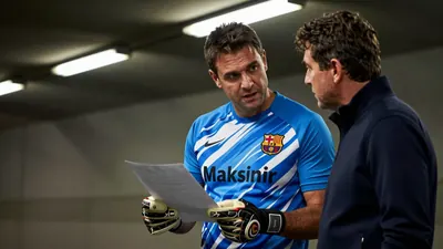A 35-year-old, stocky goalkeeper, with a rugged complexion, stands in the low-lit tunnel of Stadion Maksimir, his intense...